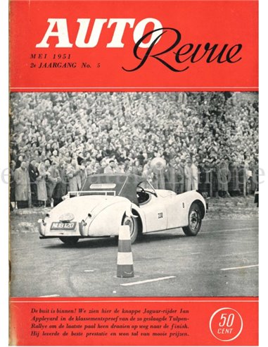 1951 AUTO REVUE MAGAZINE 5 NEDERLANDS
