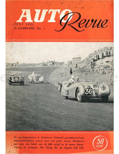 1951 AUTO REVUE MAGAZINE 7 NEDERLANDS