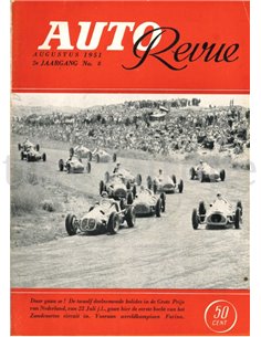 1951 AUTO REVUE MAGAZINE 8 DUTCH
