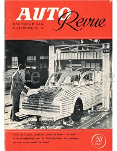 1950 AUTO REVUE MAGAZIN 12 NIEDERLÄNDISCH