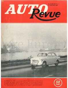 1958 AUTO REVUE MAGAZINE 2 NEDERLANDS