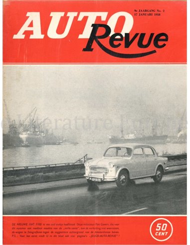 1958 AUTO REVUE MAGAZINE 2 DUTCH