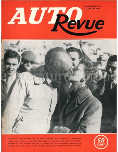 1958 AUTO REVUE MAGAZINE 3 NEDERLANDS