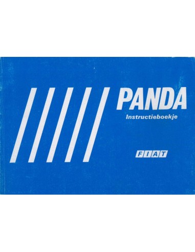 1990 FIAT PANDA INSTRUCTIEBOEKJE NEDERLANDS