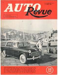 1958 AUTO REVUE MAGAZINE 9 DUTCH