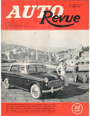 1958 AUTO REVUE MAGAZIN 9 NIEDERLÄNDISCH