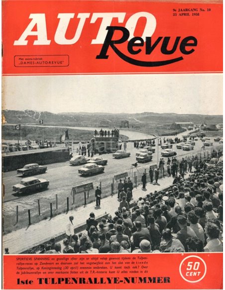 1958 AUTO REVUE MAGAZINE 10 DUTCH
