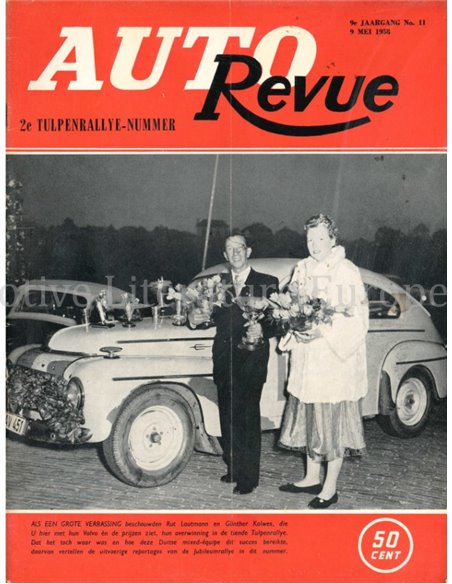 1958 AUTO REVUE MAGAZINE 11 NEDERLANDS
