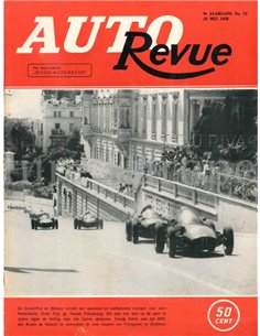 1958 AUTO REVUE MAGAZINE 12 NEDERLANDS