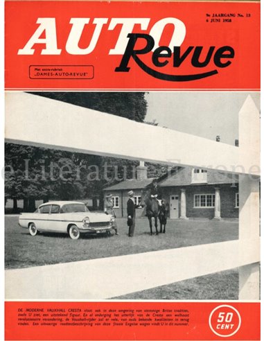 1958 AUTO REVUE MAGAZIN 13 NIEDERLÄNDISCH