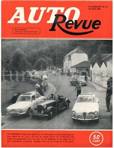 1958 AUTO REVUE MAGAZINE 14 DUTCH
