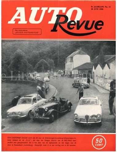 1958 AUTO REVUE MAGAZINE 14 NEDERLANDS