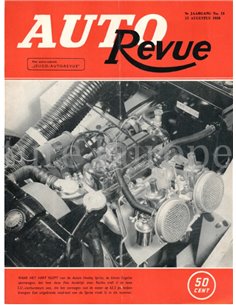 1958 AUTO REVUE MAGAZINE 18 DUTCH