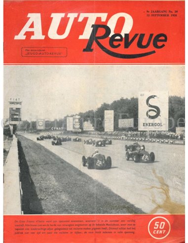 1958 AUTO REVUE MAGAZIN 20 NIEDERLÄNDISCH