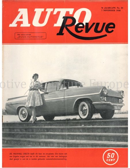 1958 AUTO REVUE MAGAZIN 24 NIEDERLÄNDISCH