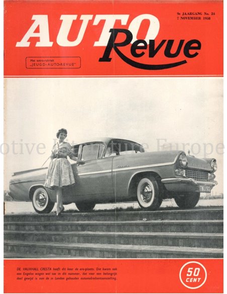 1958 AUTO REVUE MAGAZINE 24 DUTCH