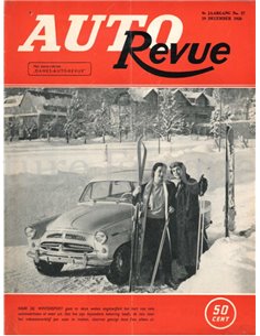 1958 AUTO REVUE MAGAZINE 27 NEDERLANDS