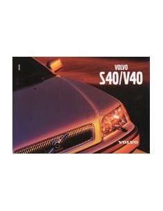 2000 VOLVO S40/V40 INSTRUCTIEBOEKJE ZWEEDS