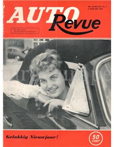 1959 AUTO REVUE MAGAZINE 1 NEDERLANDS