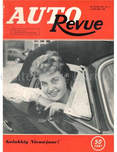 1959 AUTO REVUE MAGAZINE 1 NEDERLANDS