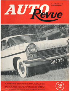 1957 AUTO REVUE MAGAZINE 22 NEDERLANDS