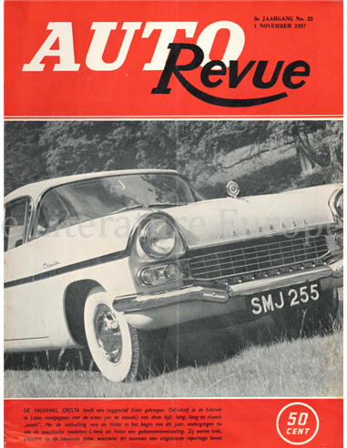 1957 AUTO REVUE MAGAZIN 22 NIEDERLÄNDISCH