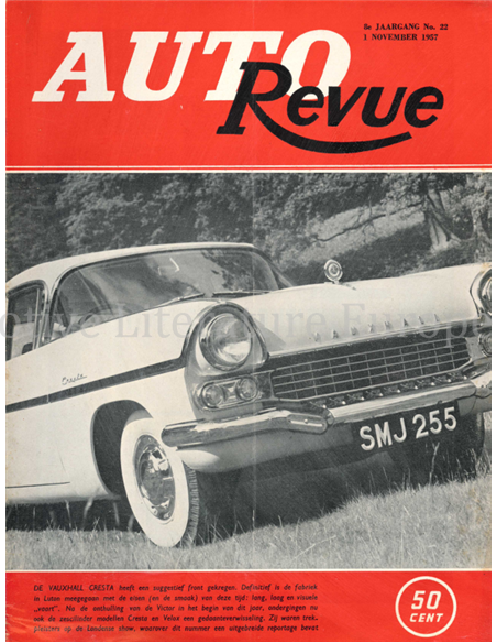 1957 AUTO REVUE MAGAZIN 22 NIEDERLÄNDISCH
