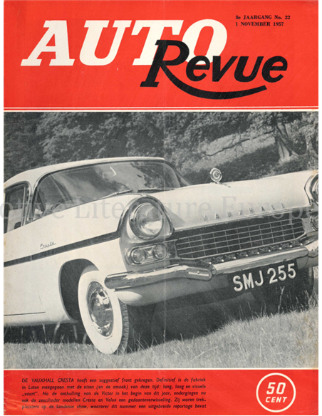 1957 AUTO REVUE MAGAZINE 22 NEDERLANDS
