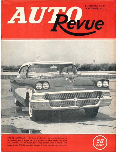 1957 AUTO REVUE MAGAZIN 23 NIEDERLÄNDISCH