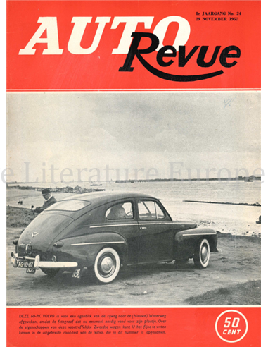 1957 AUTO REVUE MAGAZIN 24 NIEDERLÄNDISCH