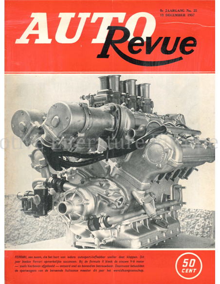1957 AUTO REVUE MAGAZINE 25 NEDERLANDS