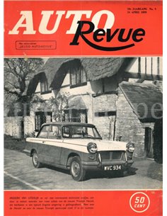 1959 AUTO REVUE MAGAZINE 9 DUTCH