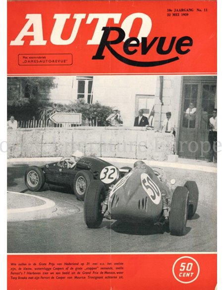 1959 AUTO REVUE MAGAZIN 11 NIEDERLÄNDISCH