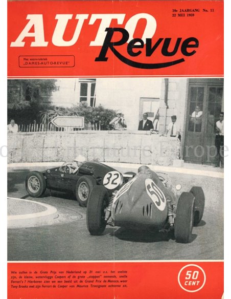 1959 AUTO REVUE MAGAZINE 11 DUTCH