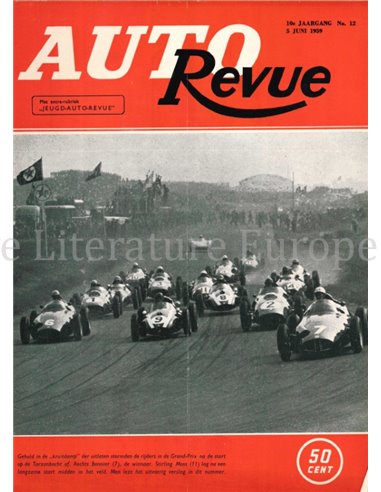 1959 AUTO REVUE MAGAZINE 12 NEDERLANDS