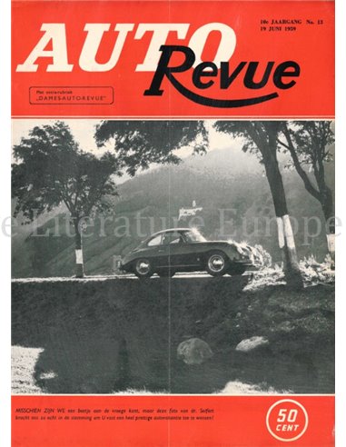 1959 AUTO REVUE MAGAZINE 13 NEDERLANDS