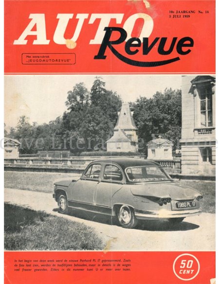 1959 AUTO REVUE MAGAZINE 14 DUTCH