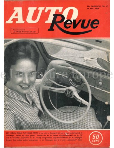 1959 AUTO REVUE MAGAZINE 17 DUTCH