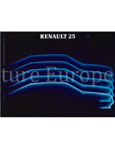 1985 RENAULT 25 BETRIEBSANLEITUNG SPANISCH