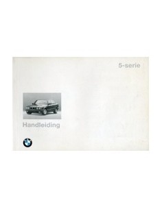 1994 BMW 5 SERIE INSTRUCTIEBOEKJE NEDERLANDS