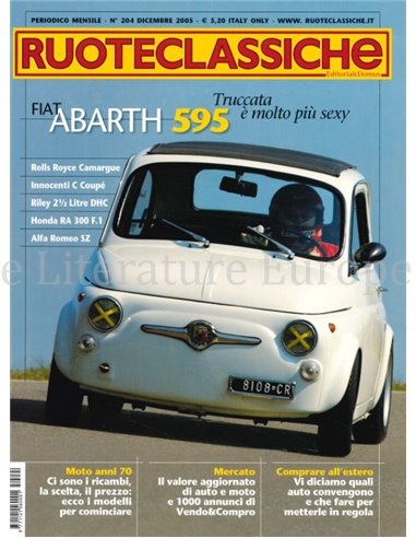 2005 RUOTECLASSICHE MAGAZINE 204 ITALIAANS
