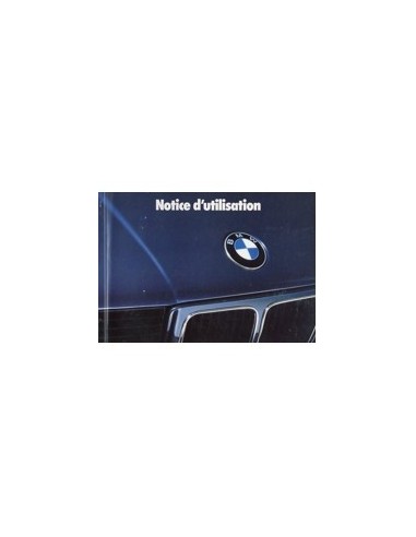 1992 BMW 5 SERIE INSTRUCTIEBOEKJE FRANS