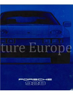 1979 PORSCHE 928 BROCHURE ENGLISH