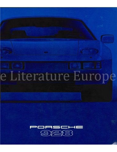 1979 PORSCHE 928 BROCHURE ENGELS