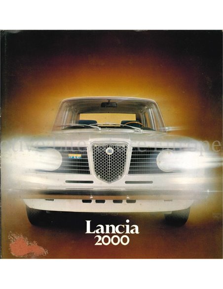 1973 LANCIA 2000 BROCHURE