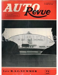 1960 AUTO REVUE MAGAZINE 4 DUTCH