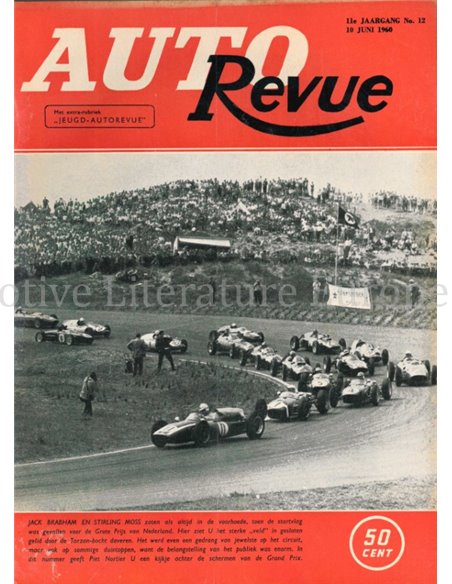 1960 AUTO REVUE MAGAZINE 12 DUTCH