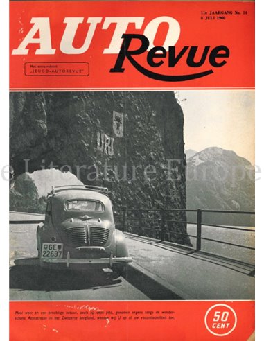 1960 AUTO REVUE MAGAZINE 14 DUTCH