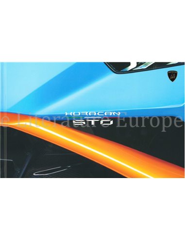 2021 LAMBORGHINI HURACAN STO HARDBACK BROCHURE ITALIAN