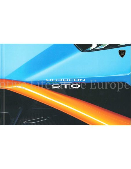 2021 LAMBORGHINI HURACAN STO HARDBACK BROCHURE ITALIAN